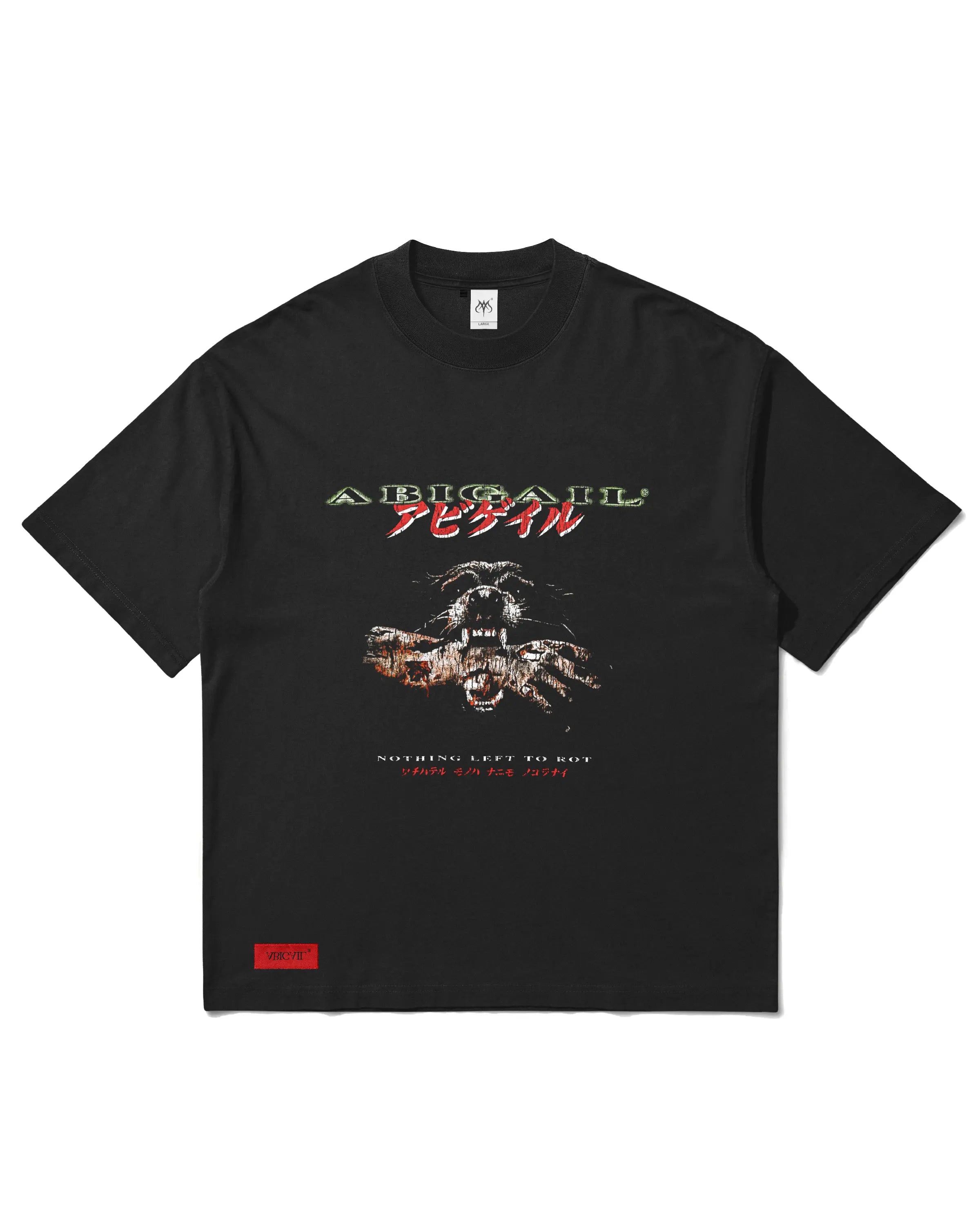 SLATER BLACK - Oversized Shortsleeve T-Shirt