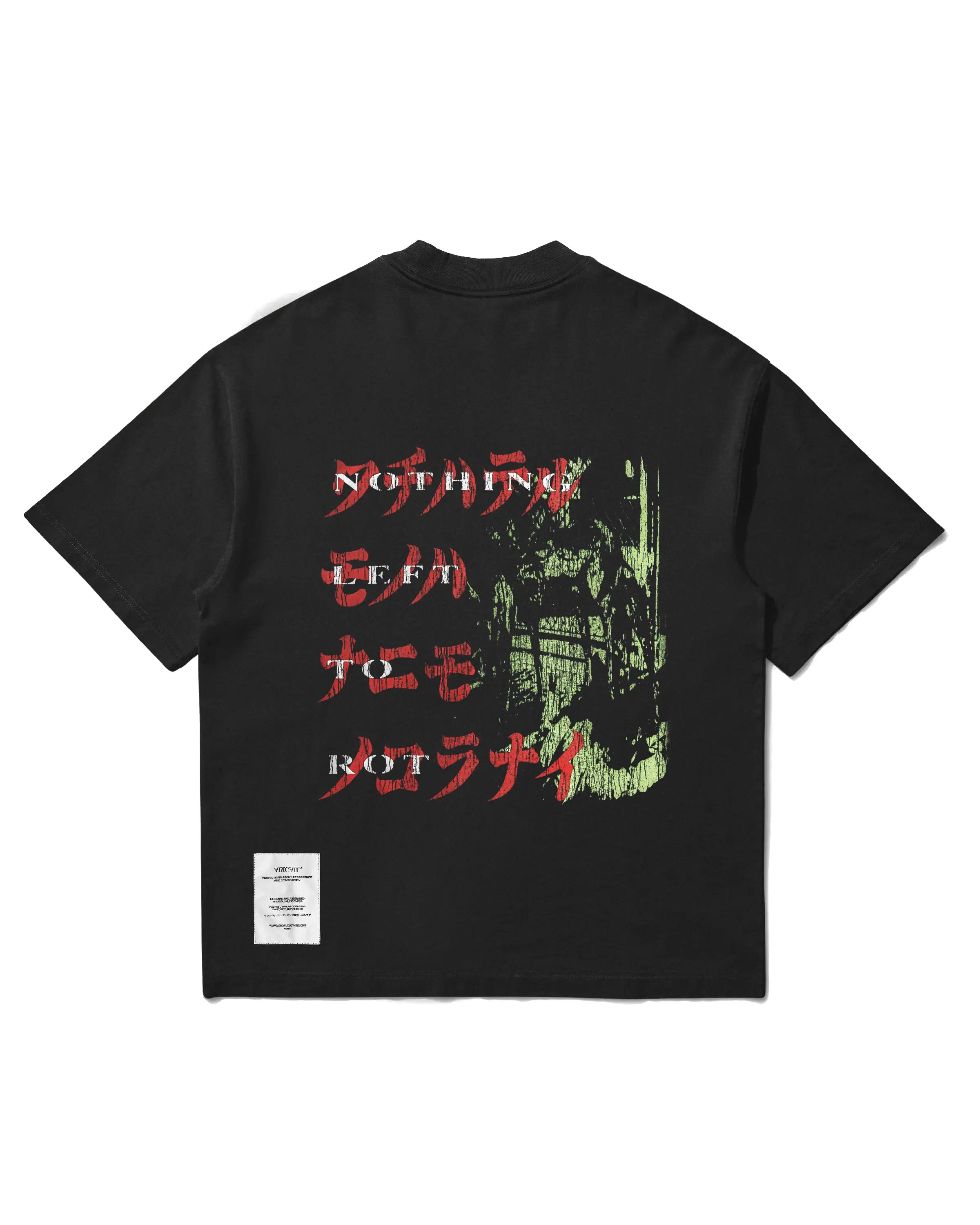 SLATER BLACK - Oversized Shortsleeve T-Shirt