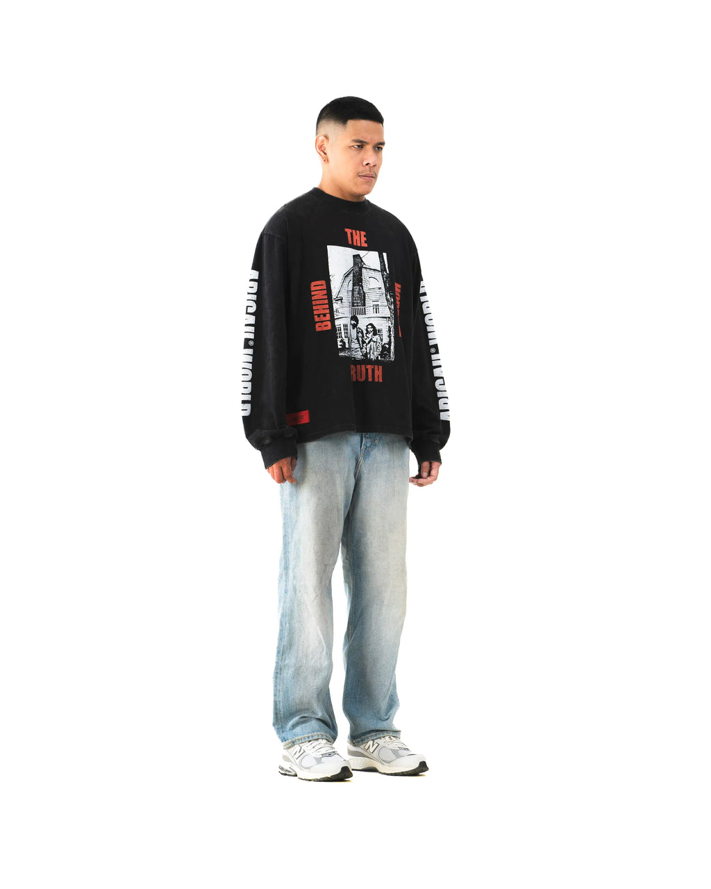 STUART - Oversized Longsleeve T-Shirt