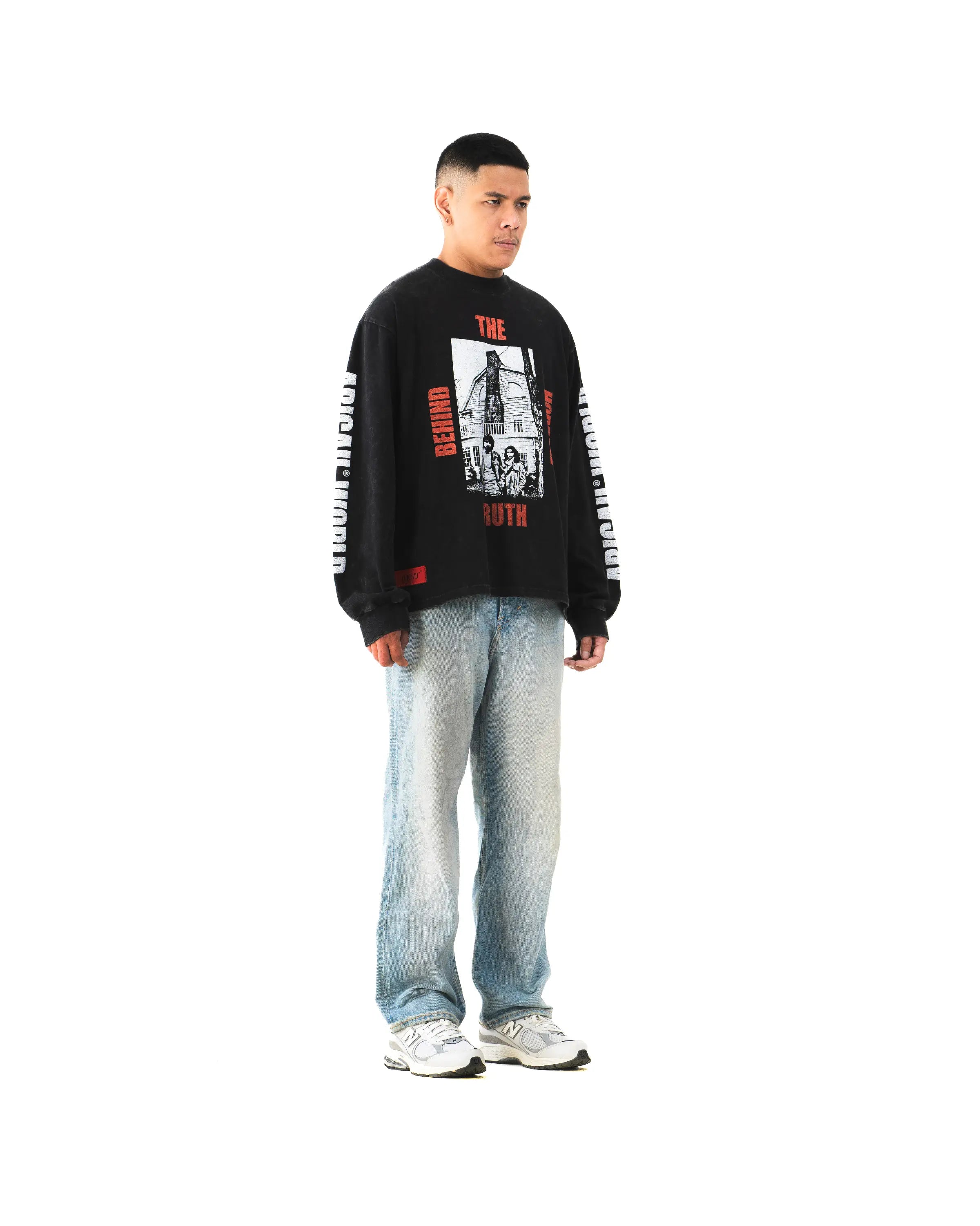 STUART - Oversized Longsleeve T-Shirt