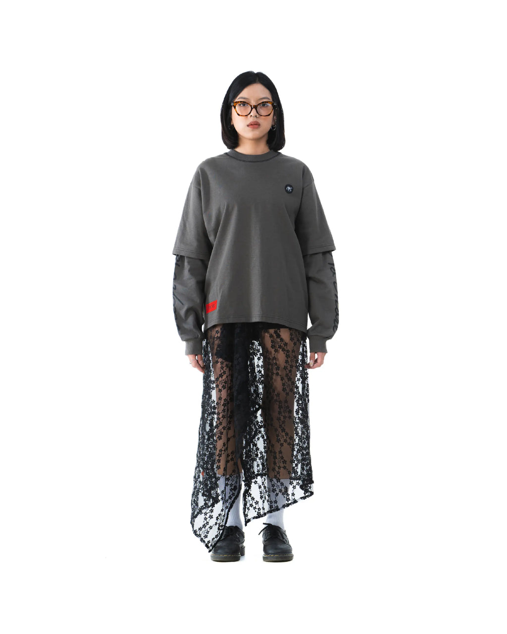 TEMPS - Double Layered Longsleeve T-Shirt