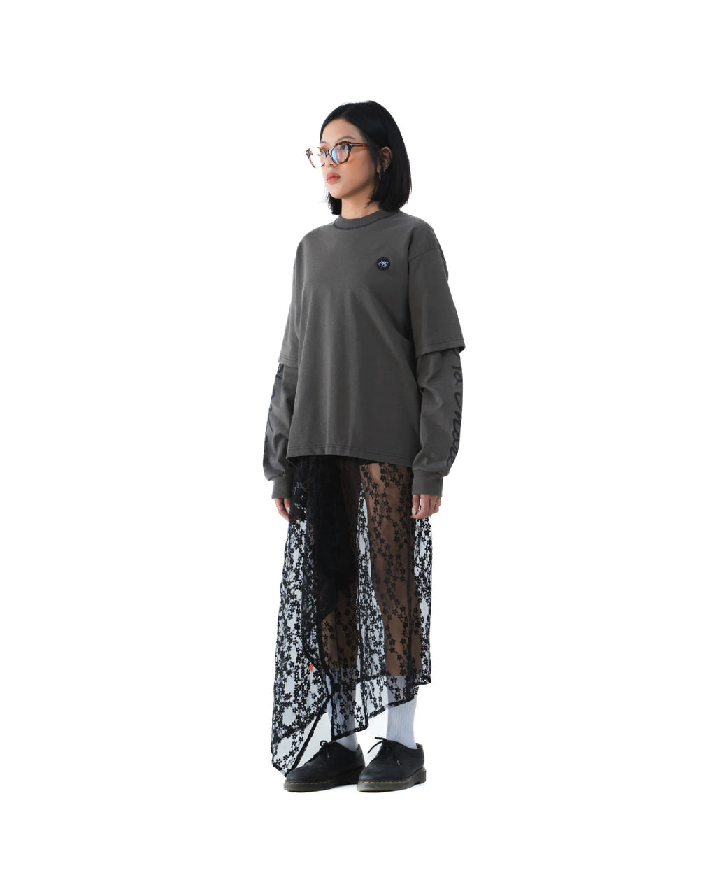 TEMPS - Double Layered Longsleeve T-Shirt