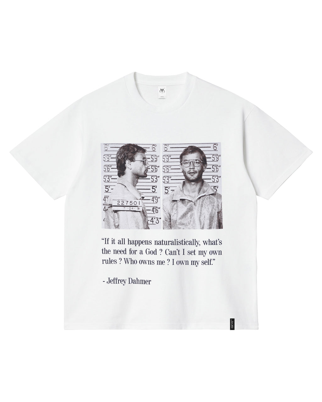 DAHMER WHITE - Shortsleeve T-Shirt