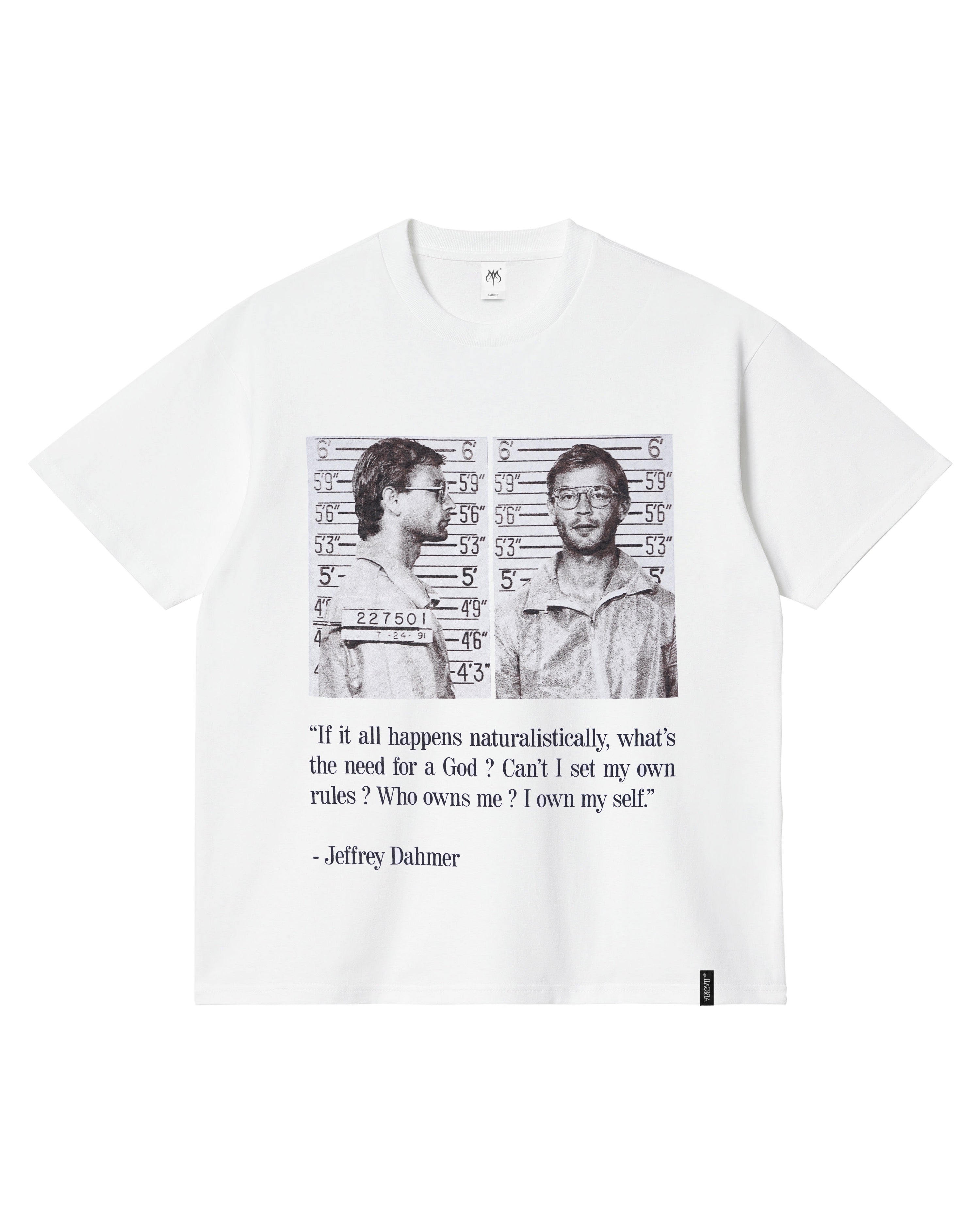 DAHMER WHITE - Shortsleeve T-Shirt