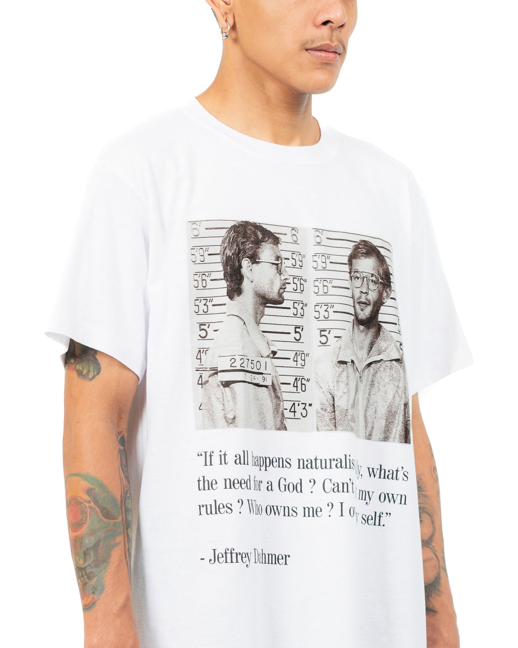 DAHMER WHITE - Shortsleeve T-Shirt