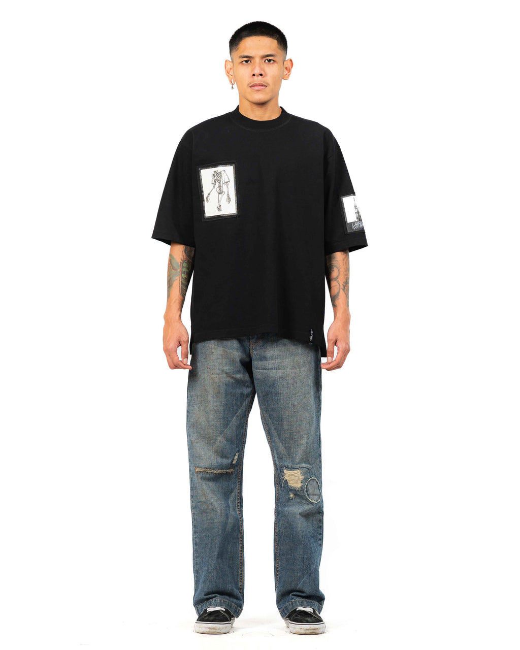 BURDEN - Oversized Shortsleeve T-Shirt