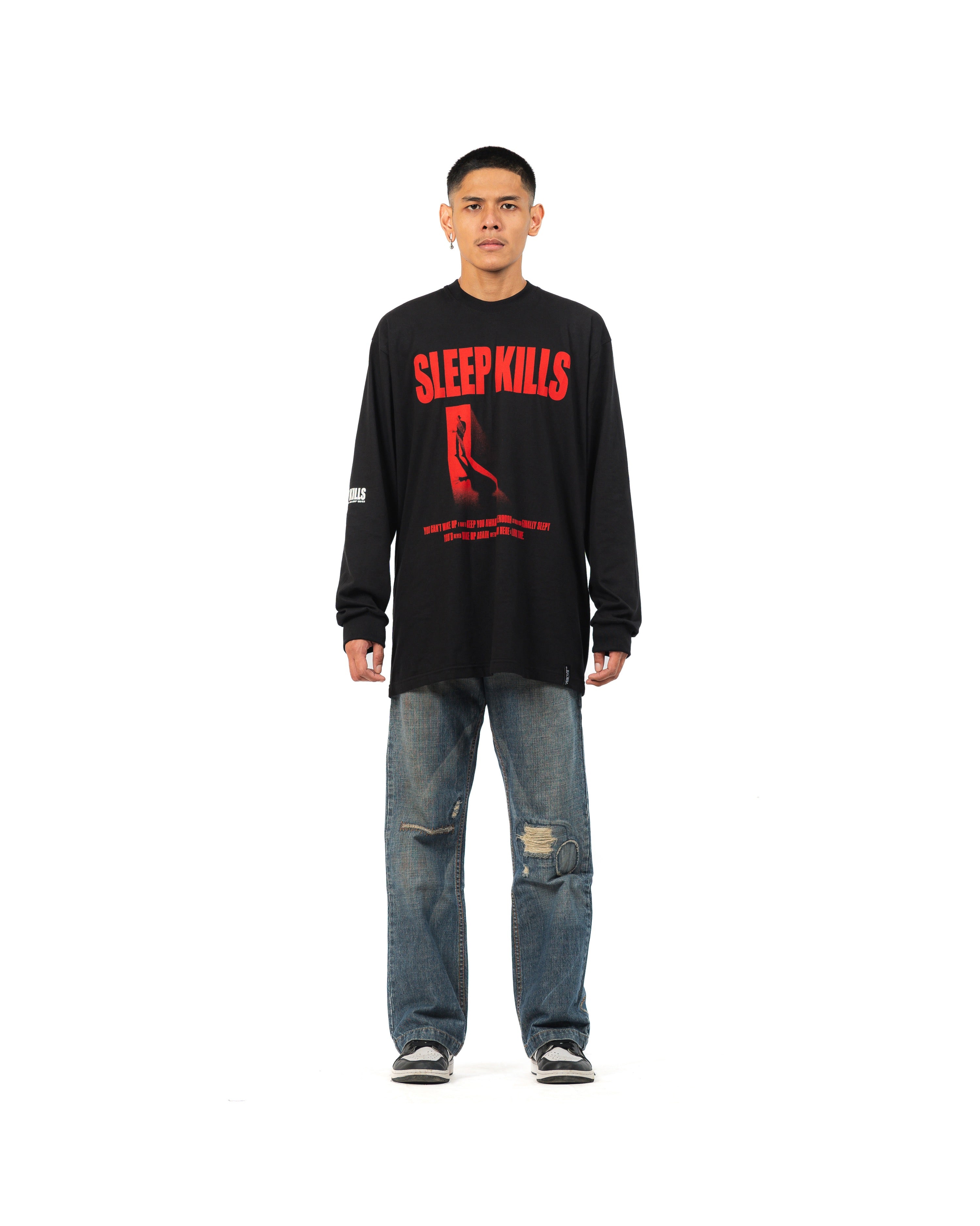 FREDDY BLACK - Longsleeve T-Shirt