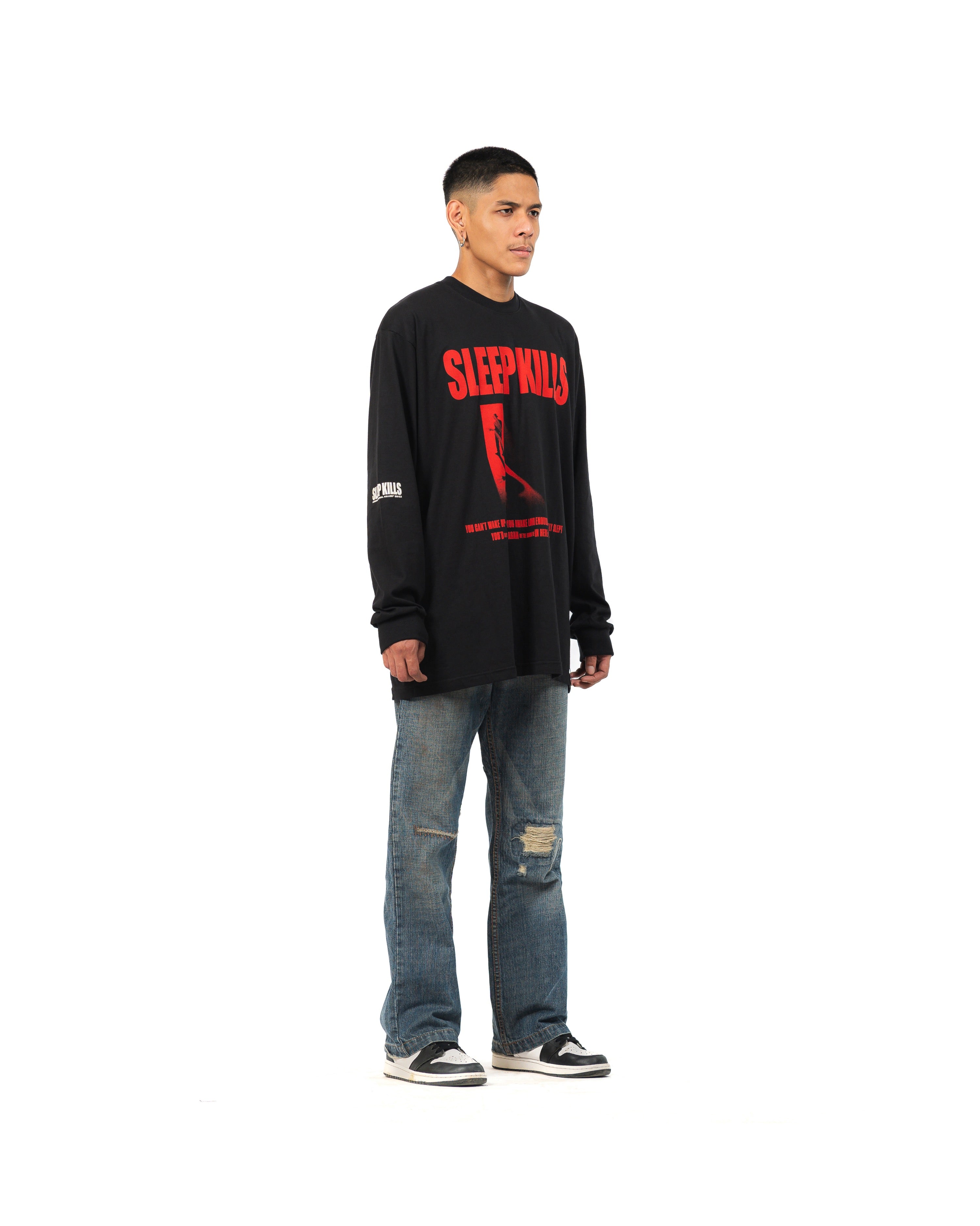 FREDDY BLACK - Longsleeve T-Shirt