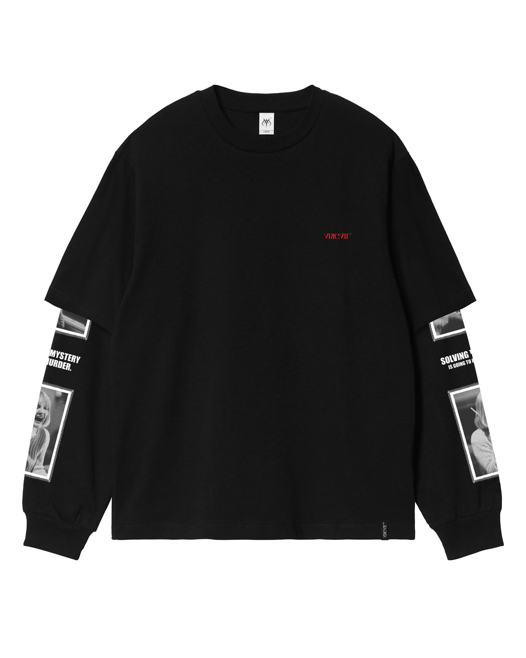 CASEY - Double Layered Longsleeve T-Shirt