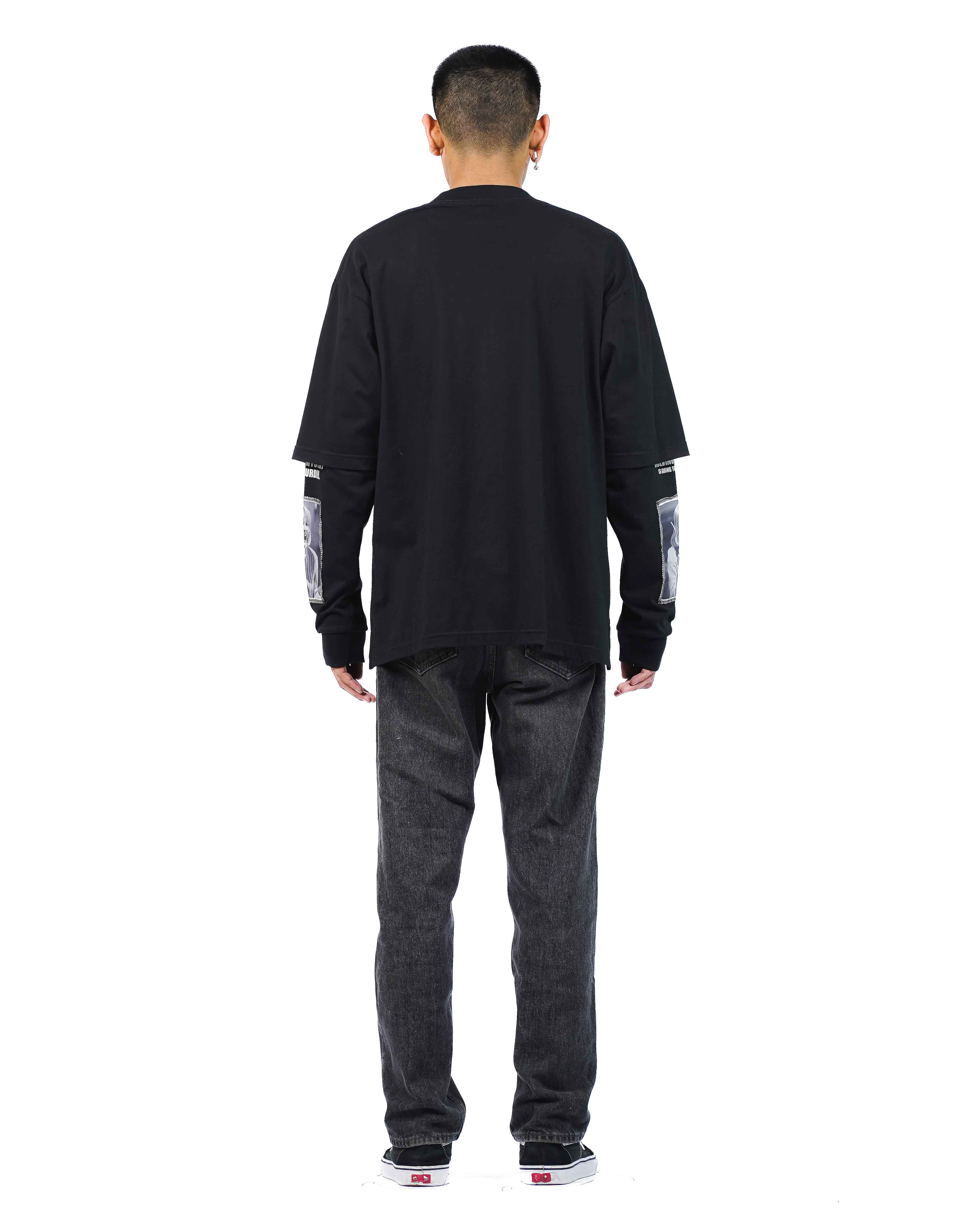 CASEY - Double Layered Longsleeve T-Shirt