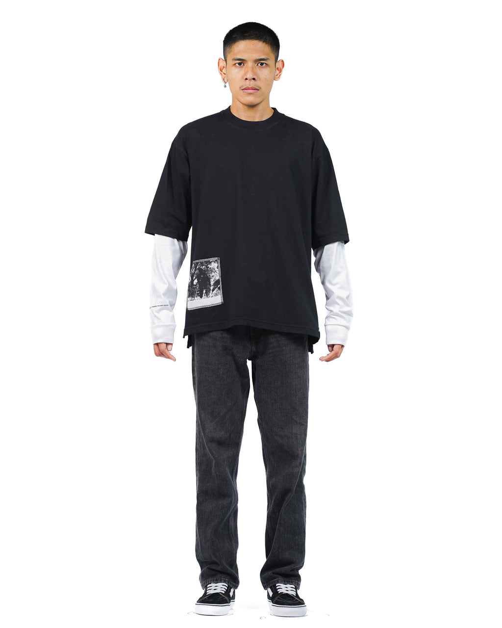 ALLEN - Double Layered Longsleeve T-Shirt